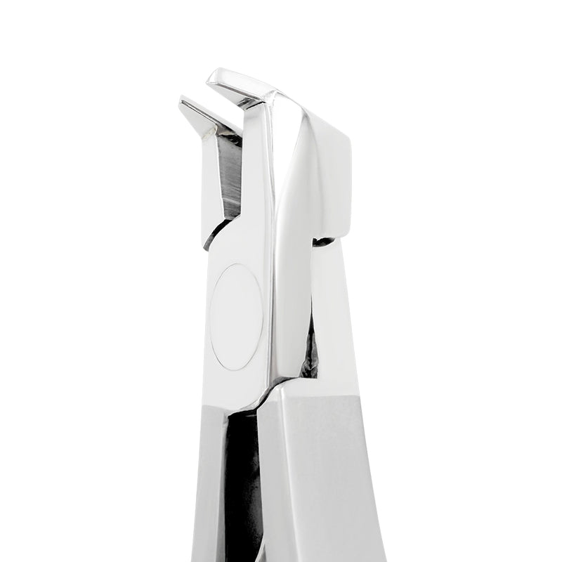 Pince coupante orthodontique distale T/C sans maintien pour fil de 11,5 cm max. pour fil souple de taille 0,020 