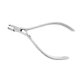 Pince coupante orthodontique distale T/C sans maintien pour fil de 11,5 cm max. pour fil souple de taille 0,020 