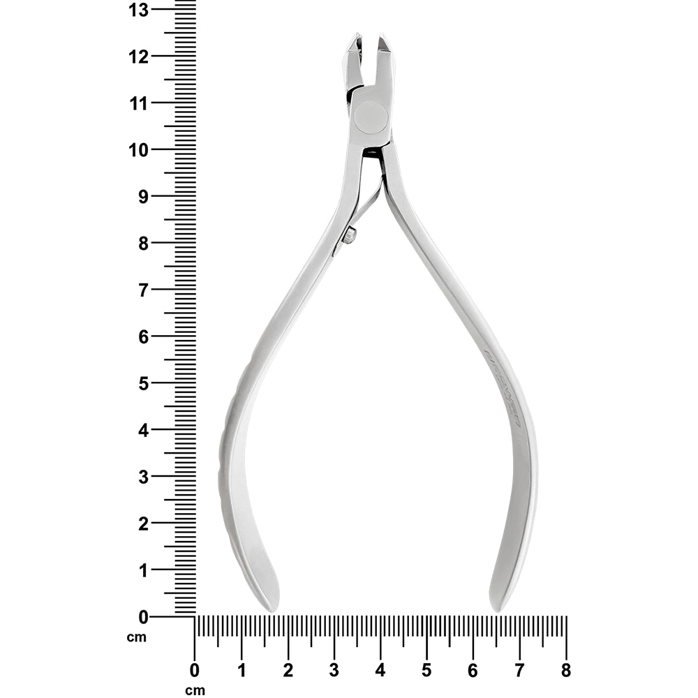 Pince coupante orthodontique distale T/C sans maintien pour fil de 11,5 cm max. pour fil souple de taille 0,020 
