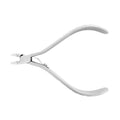 Cortador de ligaduras para ortodoncia T/C, delgado, ángulo 15, 13 cm, corte máximo de alambre blando de 0,020 