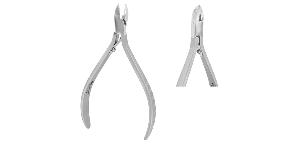 Orthodontic Ligature Cutter  Straight Thin, T/C, 13 cm, Max Cutting Soft Wire Size .020