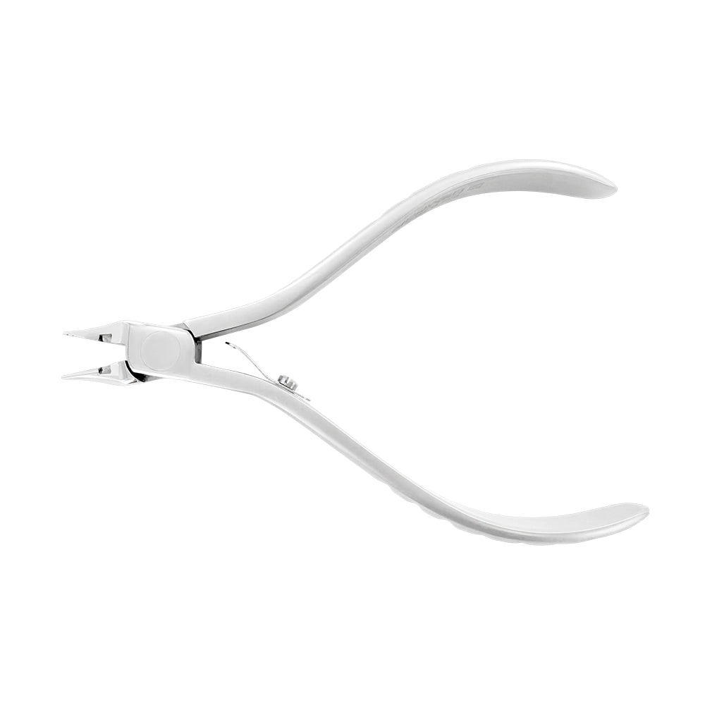 Pince coupante orthodontique à bec, 2 rainures, fil souple