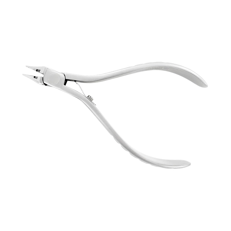Pince coupante orthodontique à bec, 2 rainures, fil souple