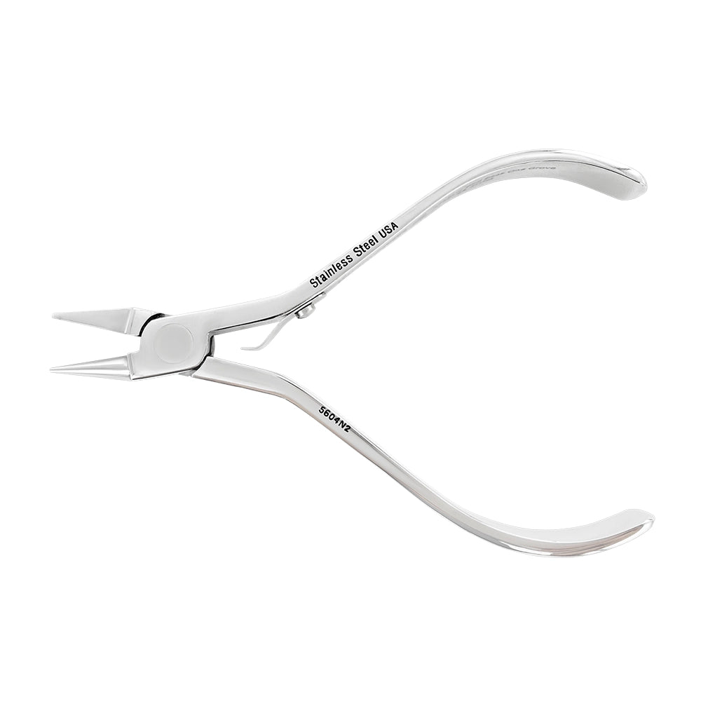 Pince orthodontique à bec long 13 cm, 1 rainure