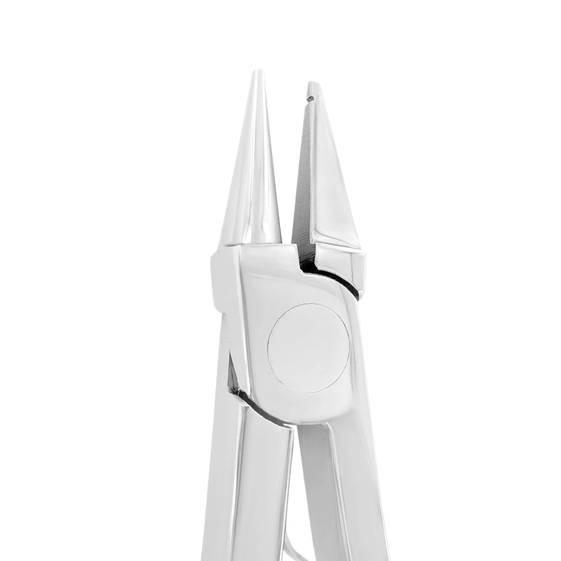 Pince orthodontique à bec long 13 cm, 1 rainure