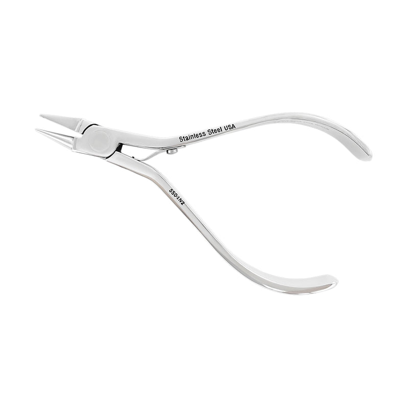 Pince orthodontique à bec long 13 cm, 1 rainure