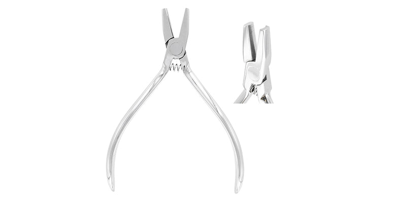 ORTHODONTIC PLIER CONTURING HOLLOW CHOP