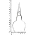 Instruments orthodontiques séparant 15,5 cm