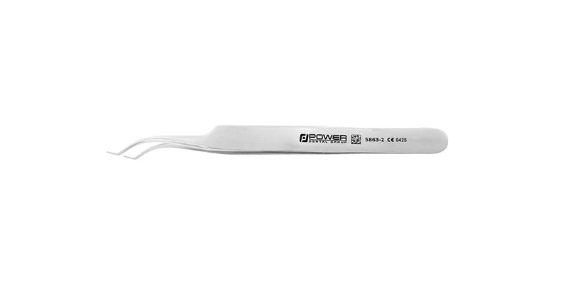 Buccal Tube Tweezer - Keat Style, Shiny, 12.5 cm