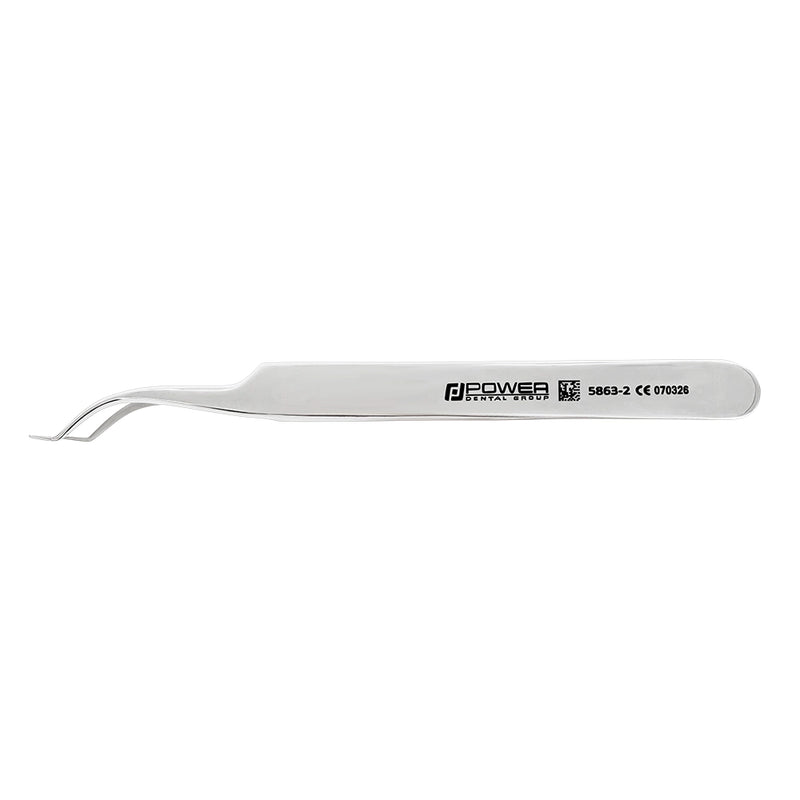 Pinza de tubo bucal - Estilo Keat, brillante, 12,5 cm 