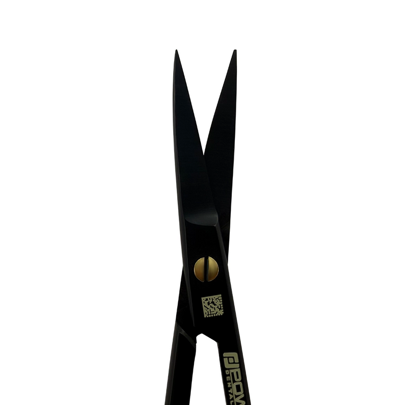 Ciseaux à sutures Kelly Super Cut – Courbes, 6,3 po (16 cm) – Titane noir