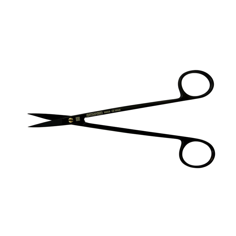 Ciseaux à sutures Kelly Super Cut – Courbes, 6,3 po (16 cm) – Titane noir