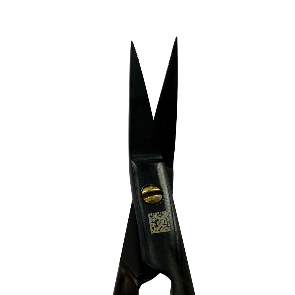Tijeras Power Bow Dean – Curvas, 6.9 in (17.5 cm) – Titanio Negro