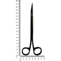 Power Bow Dean Scissors –  Curved, 6.9 in (17.5 cm) – Black Titanium