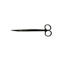 Dean Super Cut Suture Scissors – Curved, 6.9 in (17.5 cm) – Black Titanium