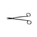 Dean Super Cut Suture Scissors – Curved, 6.9 in (17.5 cm) – Black Titanium
