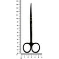 Ciseaux Metzenbaum Super Cut pour sutures – Courbés, 14 cm (5,7 po) – Titane noir