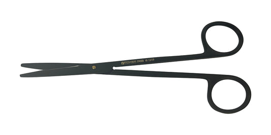 Super Cut Metzenbaum Scissors  Straight, 14.5 cm, Suture, Black Edition