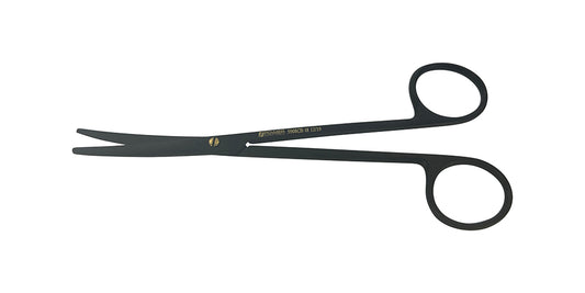 Super Cut Metzenbaum Scissors  Curved, 14 cm, Suture, Black Slim