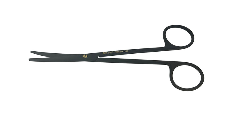 Super Cut Metzenbaum Scissors  Curved, 14 cm, Suture, Black Slim