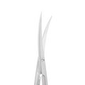 Close-up of pointed tips on curved Metzenbaum Super Cut scissors 5908SCP