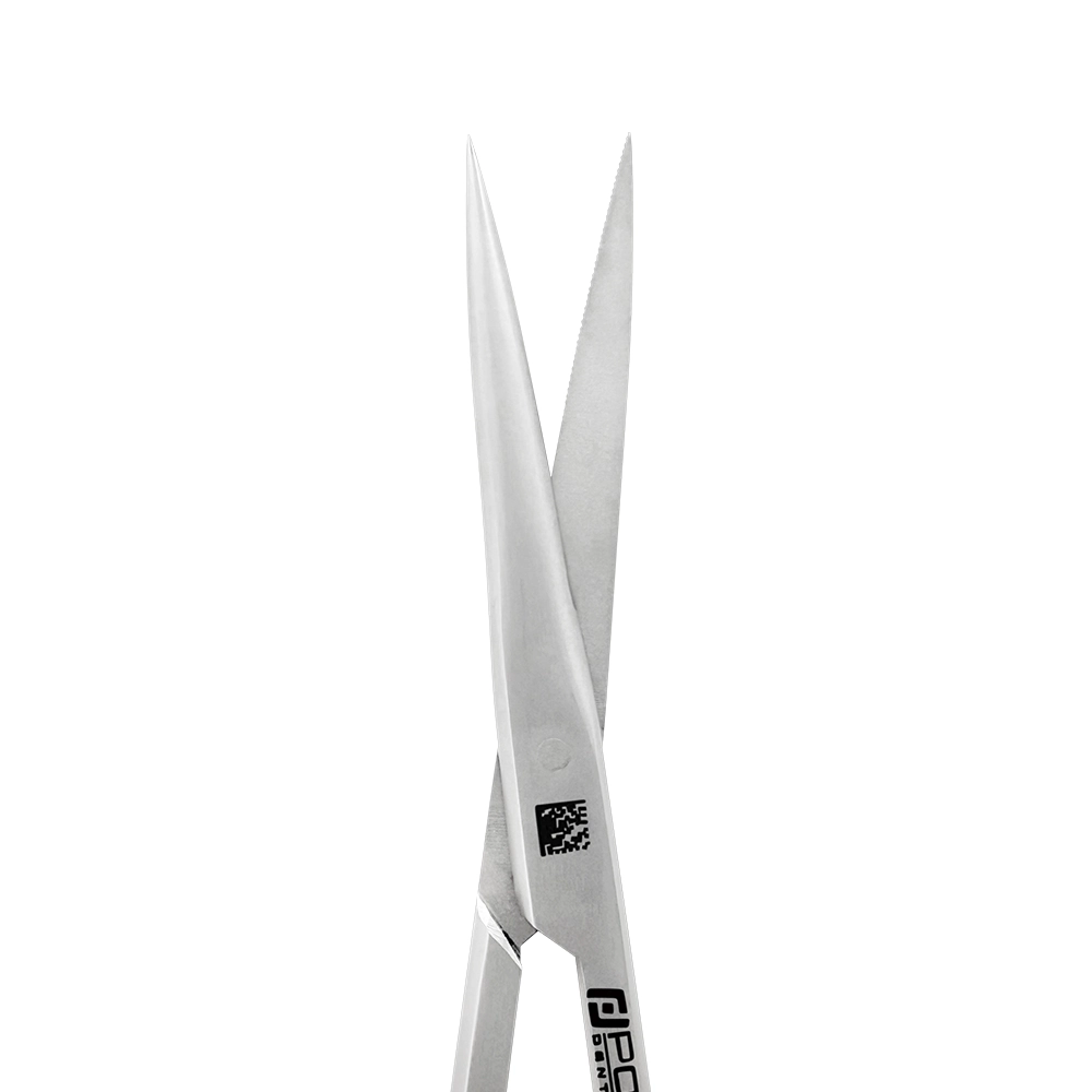 Close-up of pointed tips on Metzenbaum Super Cut scissors 5908SP