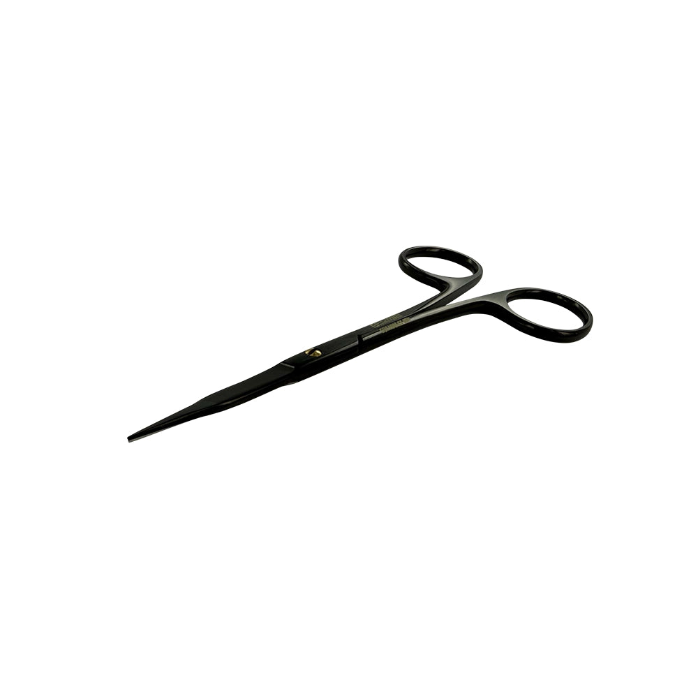 Ciseaux Power Bow Goldman-Fox – Droits, 12,5 cm – Titane noir