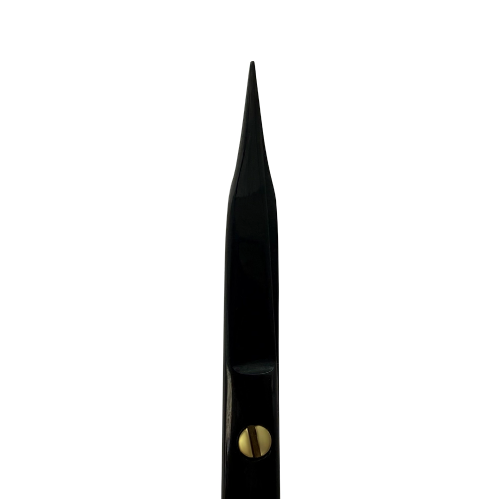 Ciseaux Power Bow Goldman-Fox – Droits, 12,5 cm – Titane noir