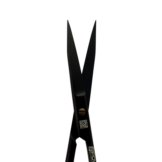 Tijeras de sutura Goldman-Fox Super Cut – Rectas, 12,5 cm (4,9 pulg.) – Titanio negro
