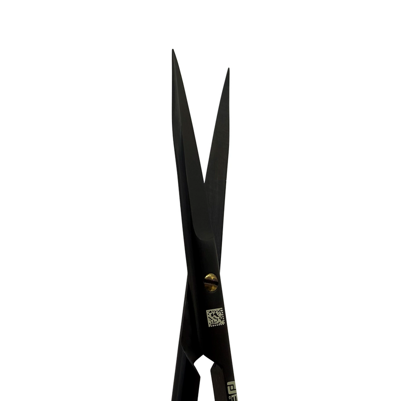 Tijeras de sutura Goldman-Fox Super Cut – Rectas, 12,5 cm (4,9 pulg.) – Titanio negro