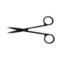 Ciseaux à sutures Goldman-Fox Super Cut – Droits, 12,5 cm (4,9 po) – Titane noir