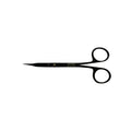 Power Bow Goldman-Fox Scissors – Curved, 4.9 in (12.5 cm) – Black Titanium