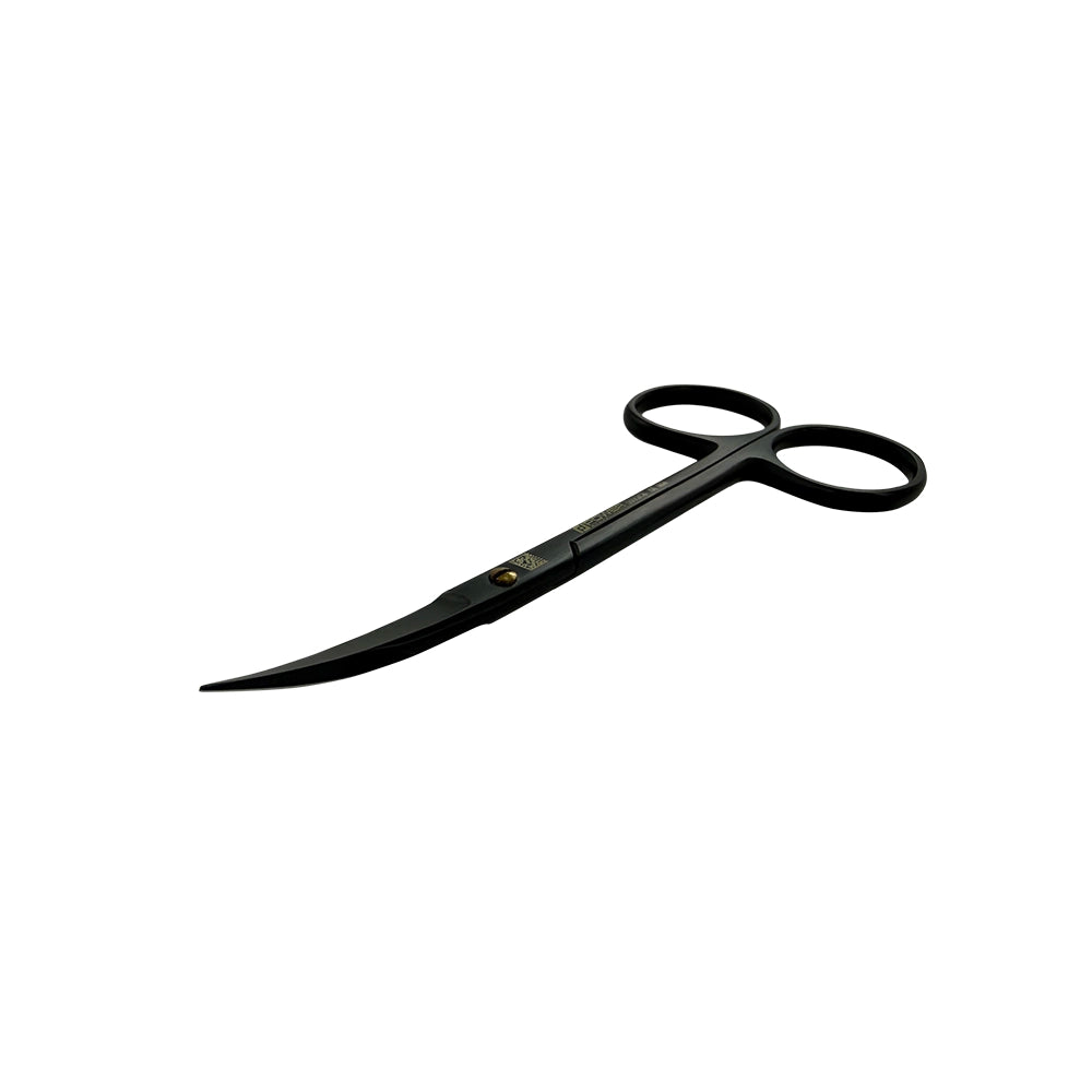Ciseaux de suture Goldman-Fox Super Cut – Courbés, 12,5 cm (4,9 po) – Titane noir