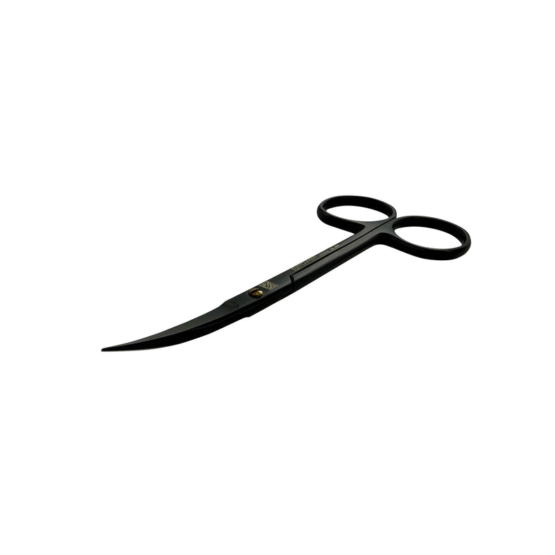 Ciseaux de suture Goldman-Fox Super Cut – Courbés, 12,5 cm (4,9 po) – Titane noir