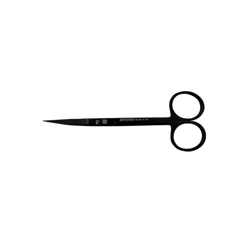 Ciseaux de suture Goldman-Fox Super Cut – Courbés, 12,5 cm (4,9 po) – Titane noir