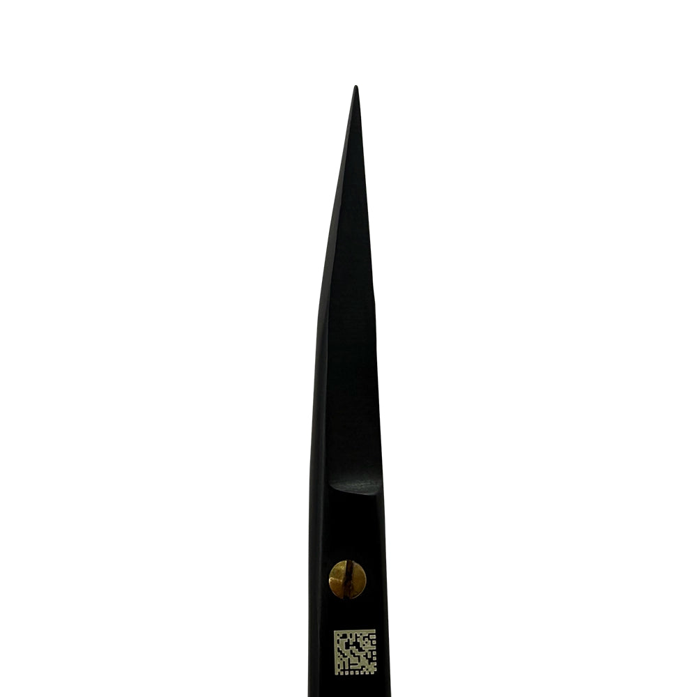 Ciseaux de suture Goldman-Fox Super Cut – Courbés, 12,5 cm (4,9 po) – Titane noir