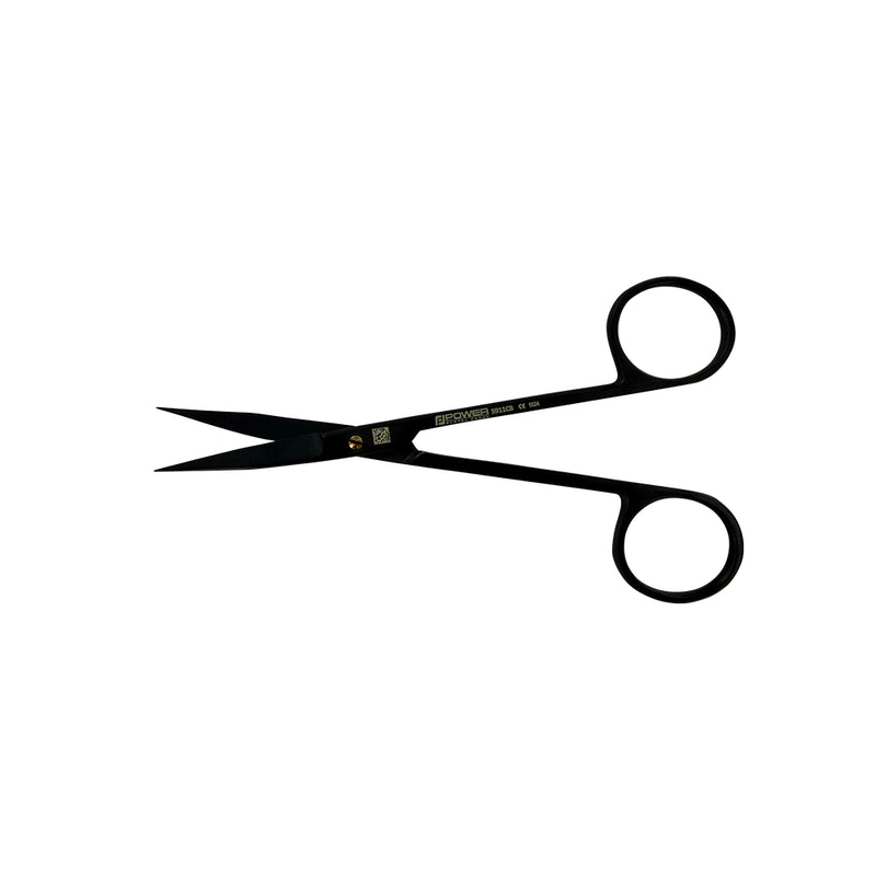 Ciseaux de suture Goldman-Fox Super Cut – Courbés, 12,5 cm (4,9 po) – Titane noir