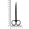Ciseaux de suture Goldman-Fox Super Cut – Courbés, 12,5 cm (4,9 po) – Titane noir