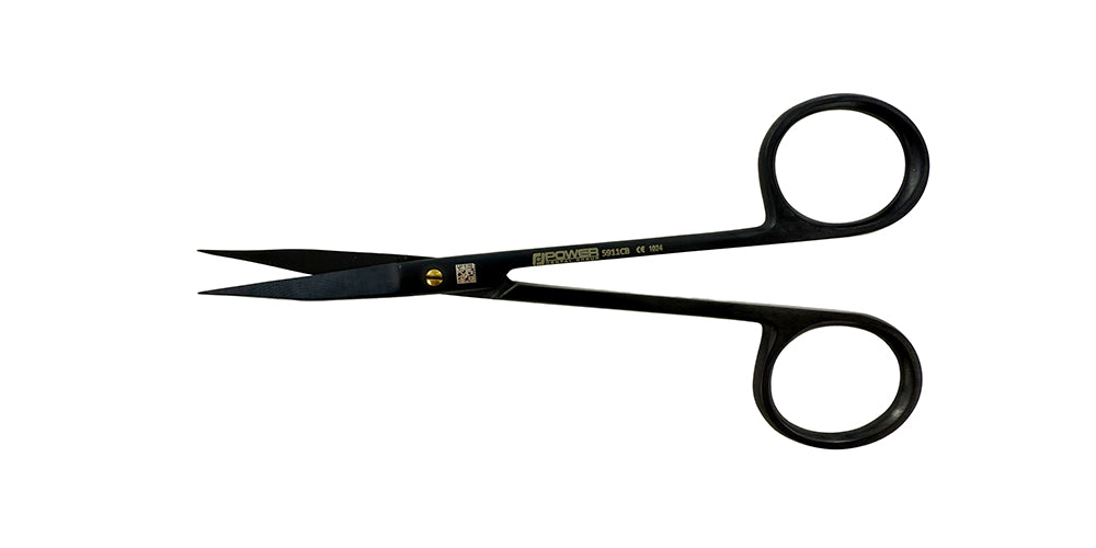 Super Cut Goldman-Fox Scissors  Curved, 12.5 cm, Suture, Black Edition