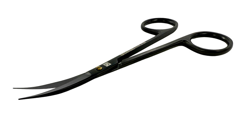 Super Cut Goldman-Fox Scissors  Curved, 12.5 cm, Suture, Black Edition