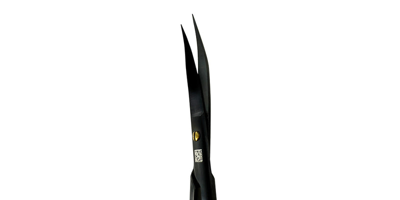Super Cut Goldman-Fox Scissors  Curved, 12.5 cm, Suture, Black Edition