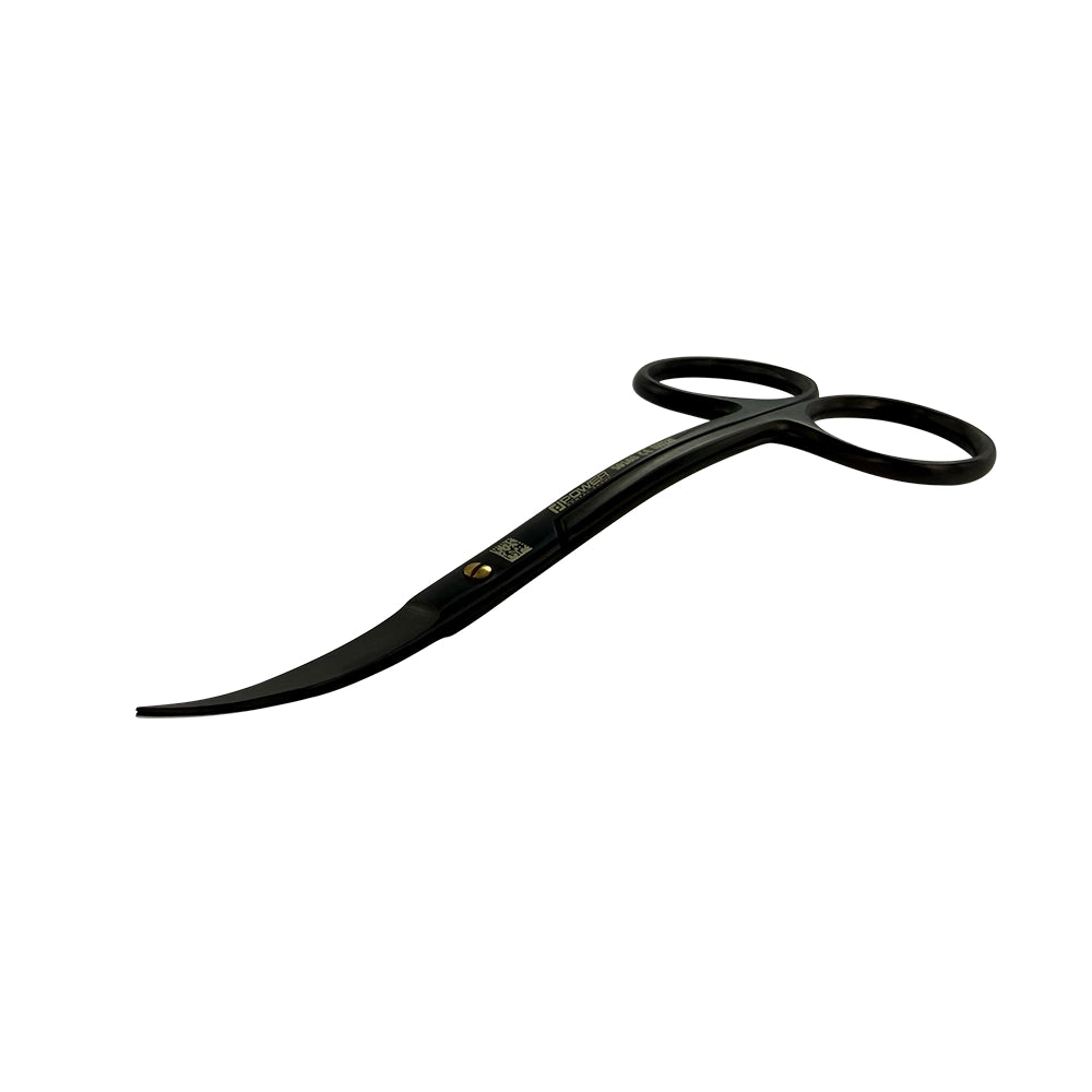 Ciseaux à sutures Goldman-Fox Super Cut – Double courbure, 4,9 pouces (12,5 cm) – Titane noir