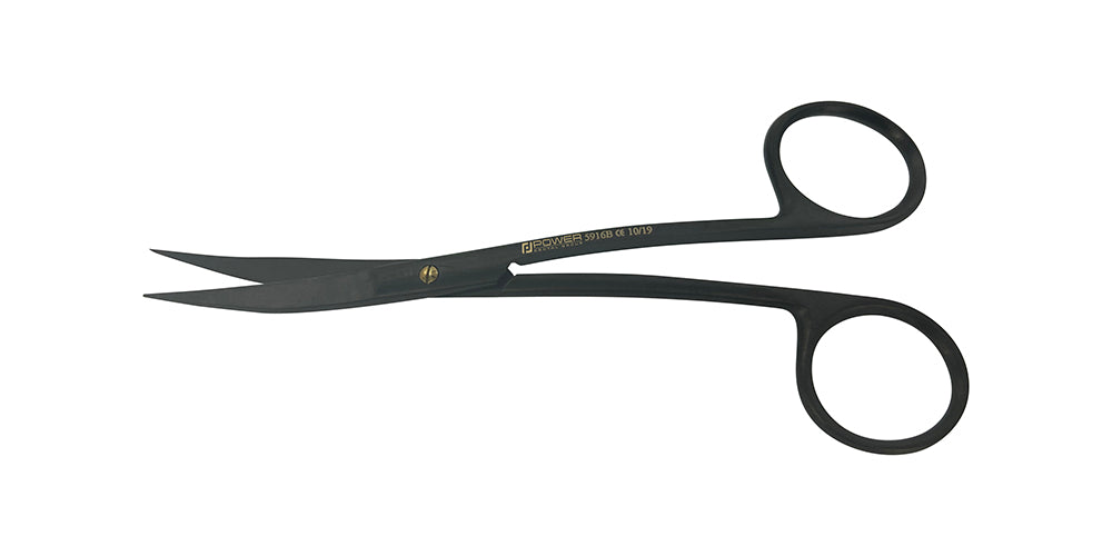 SCISSORS SUPER CUT GOLDMAN-FOX SPECIAL CVD 12.5cm PREMIUM SUTURE BLACK EDITION