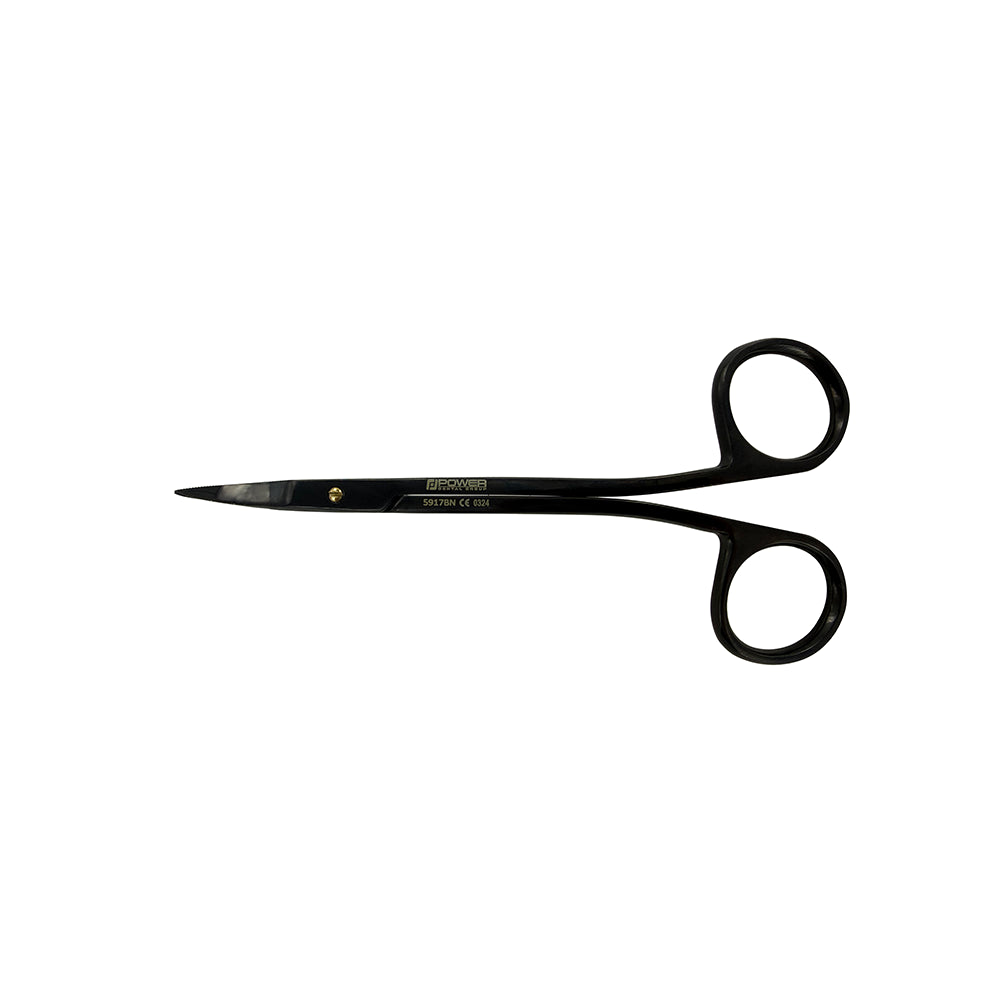 Tijeras Power Bow LaGrange – Curvas, 4,5 pulg (11,5 cm) – Titanio Negro