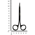Ciseaux Power Bow LaGrange – Courbés, 11,5 cm (4,5 po) – Titane noir