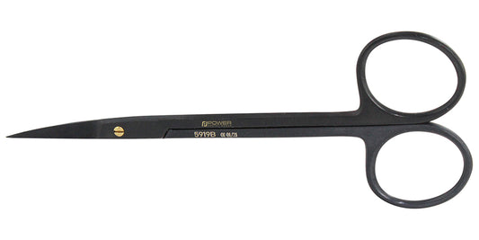 SCISSORS SUPER CUT IRIS STR 11.5cm PREMIUM SUTURE BLACK EDITION