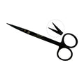 Ciseaux à suture Iris Super Cut – Courbés, 11,5 cm (4,5 po) – Titane noir