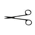 Ciseaux à suture Iris Super Cut – Courbés, 11,5 cm (4,5 po) – Titane noir