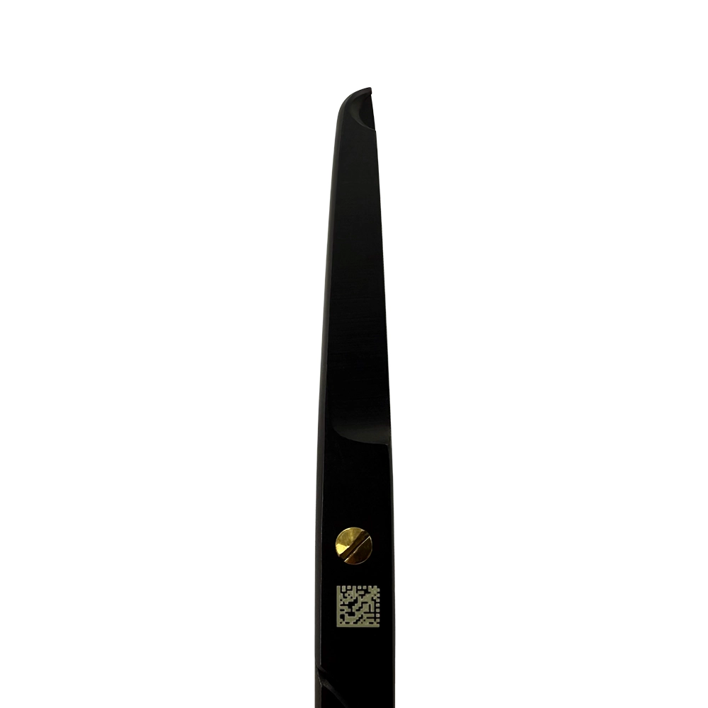 Ciseaux à sutures Super Cut à entaille mince – Droits, 15,5 cm (6,1 po) – Titane noir