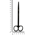 Ciseaux à sutures Super Cut à entaille mince – Droits, 15,5 cm (6,1 po) – Titane noir